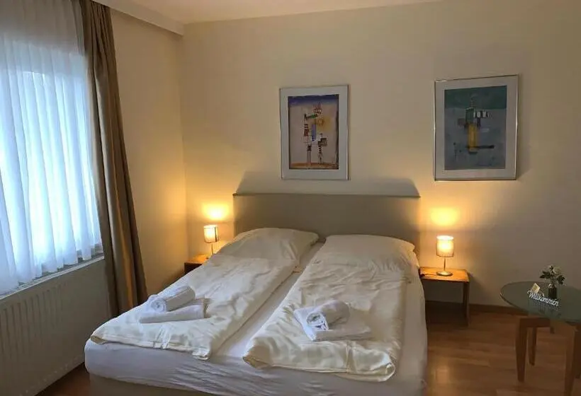 Huoneisto 1 Makuuhuone, Pension Appartementhaus Hus Möhlenbarg