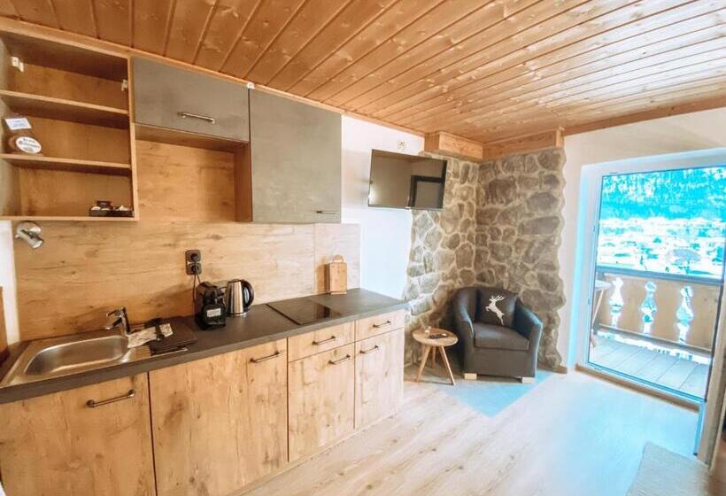 شقة غرفتين, Alpenappartements Schwalbennestl