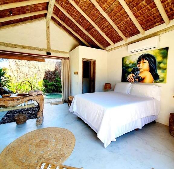 套房配有游泳池, Villa Fulo