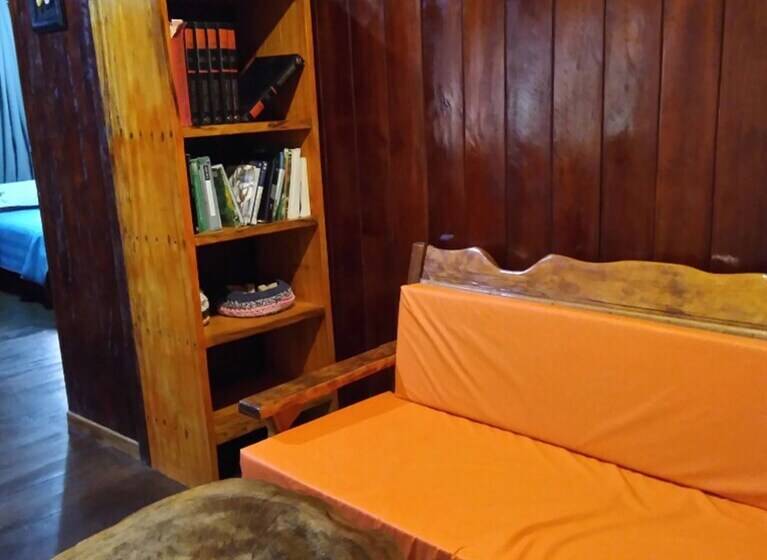 اتاق خانوادگی با چشمانداز باغ, Casita Happy Feet And Tours Corcovado