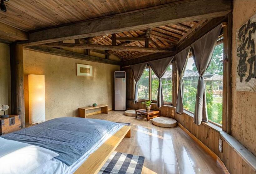 חדר סטנדרט נוף לגינה, Pig S Inn Bishan Oil Factory