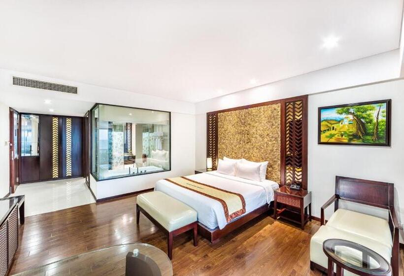 اتاق لوکس با چشمانداز باغ, Vietsovpetro Ho Tram Beach Resort & Spa