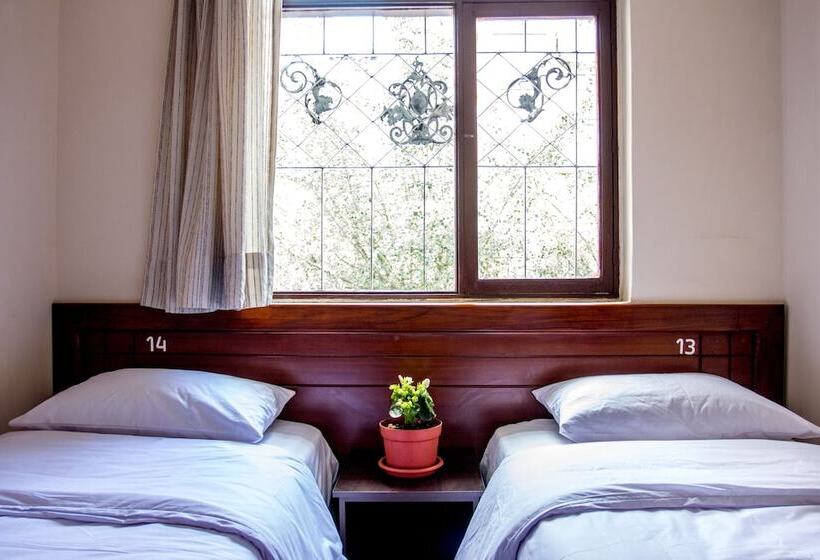 اتاق استاندارد با سرویس بهداشتی مشترک, El Patio Hostel Quito