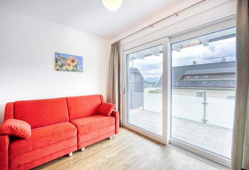 آپارتمان 1 خوابه با چشم‌انداز باغ, Ferienwohnungen Petschnig 1