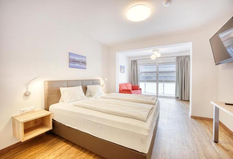 آپارتمان 1 خوابه با چشم‌انداز باغ, Ferienwohnungen Petschnig 1