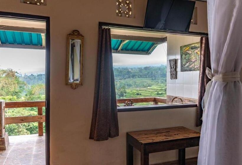 חדר סטנדרט נוף להרים, Pondok Nyoman