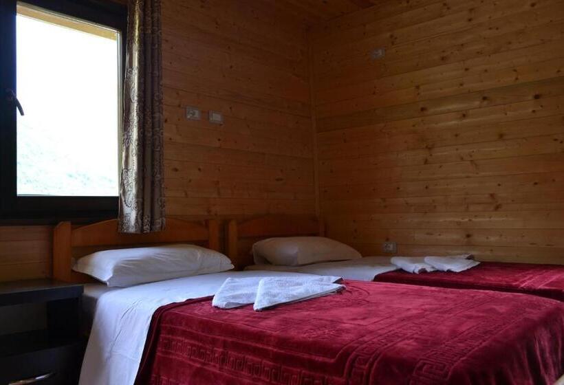 غرفة إقتصادية رباعية, Thethi Paradise Hotel & Restaurant