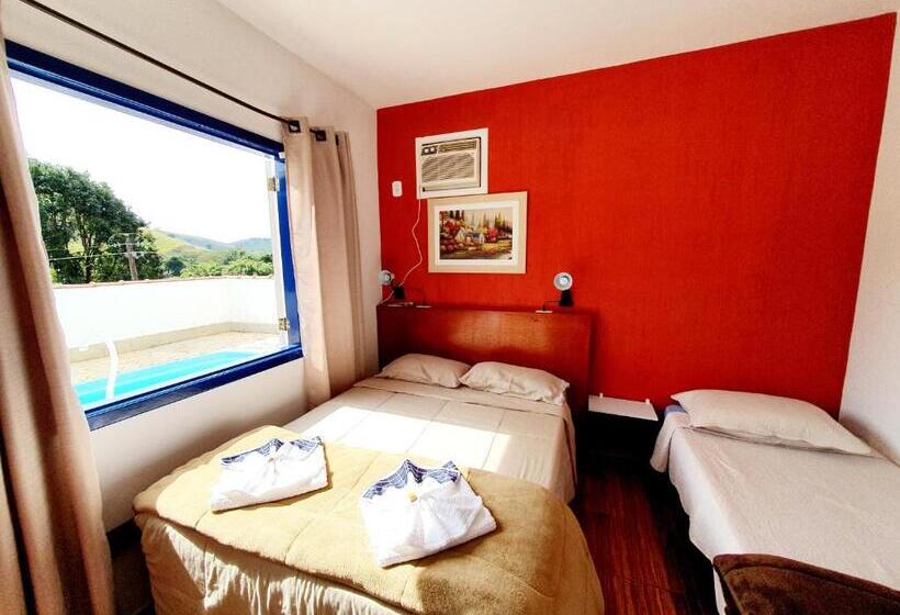 标准间带游泳池, Pousada Das Hortensias