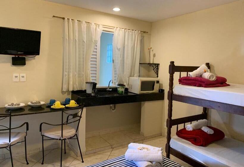 4인용 스탠다드 룸, Flat Salto D água