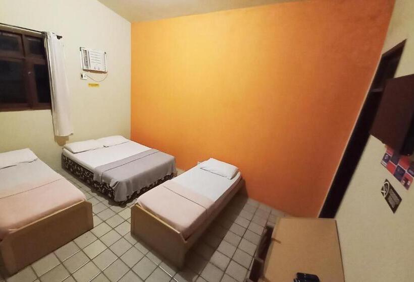 غرفة قياسية رباعية, Pousada Casa Grande