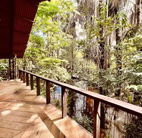 デラックスの４人部屋, Cirandeira Amazon World Ecoresort