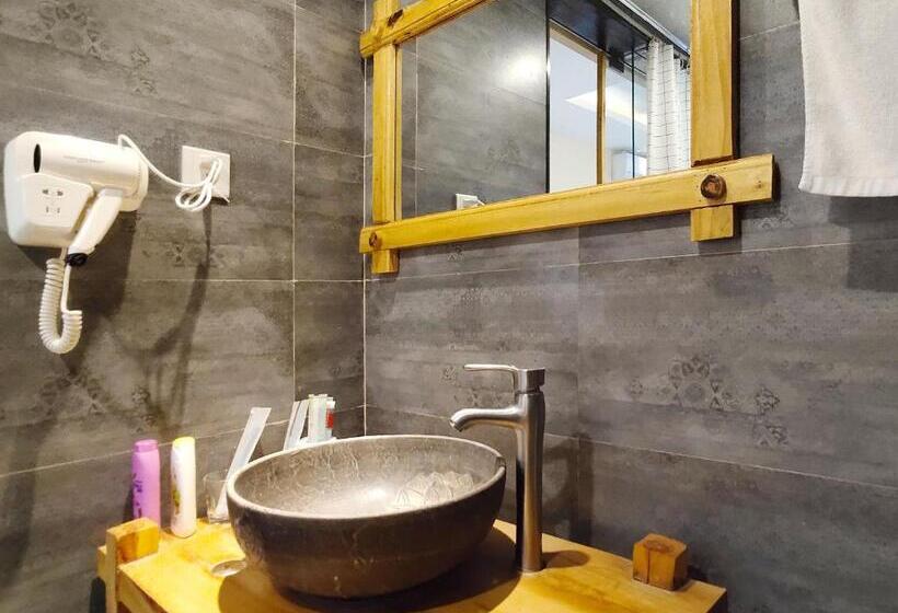 标准间带露台, Dunhuang Jinshe Times Inn