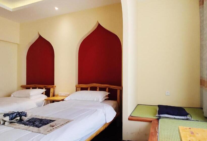 标准房带园景, Dunhuang Jinshe Times Inn