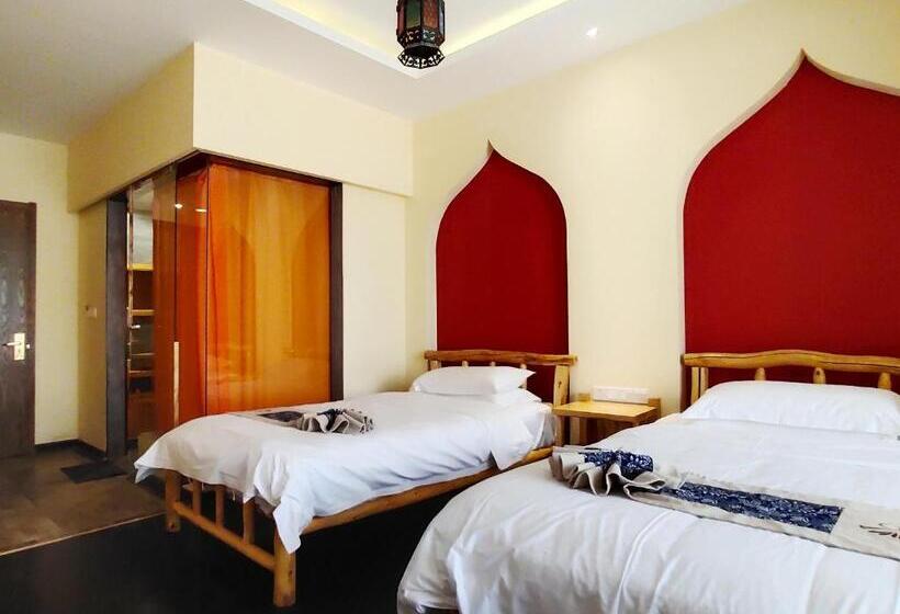 Bahçe Manzaralı Standart Oda, Dunhuang Jinshe Times Inn