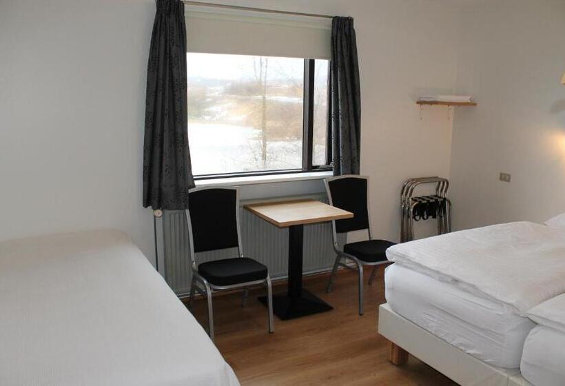اتاق استاندارد سه تخته با سرویس بهداشتی مشترک, Ormurinn Guesthouse