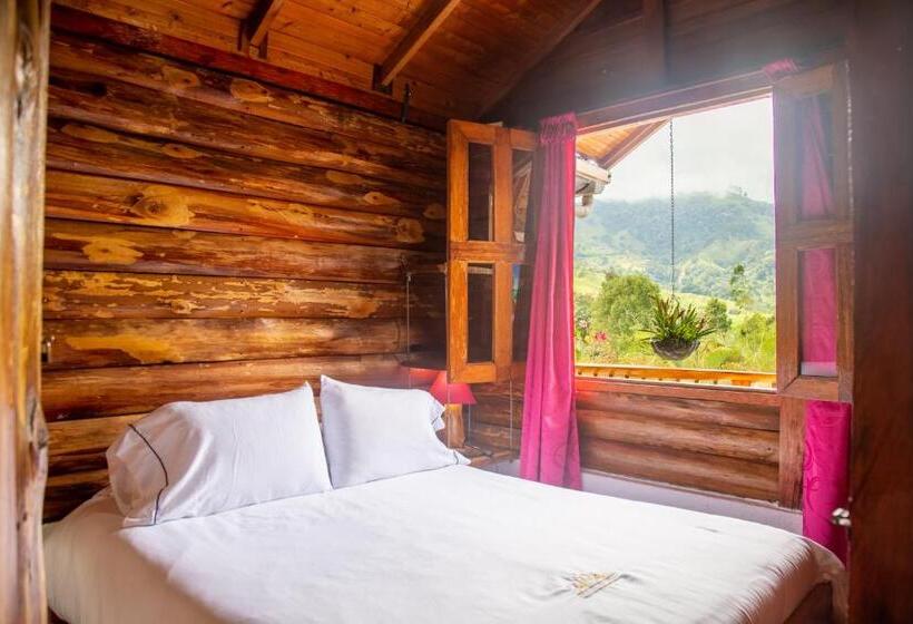 شاليه غرفة نوم واحدة, Hospedaje Vista Hermosa Salento