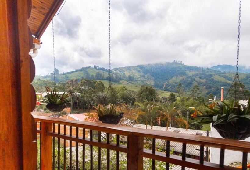 一居室别墅, Hospedaje Vista Hermosa Salento