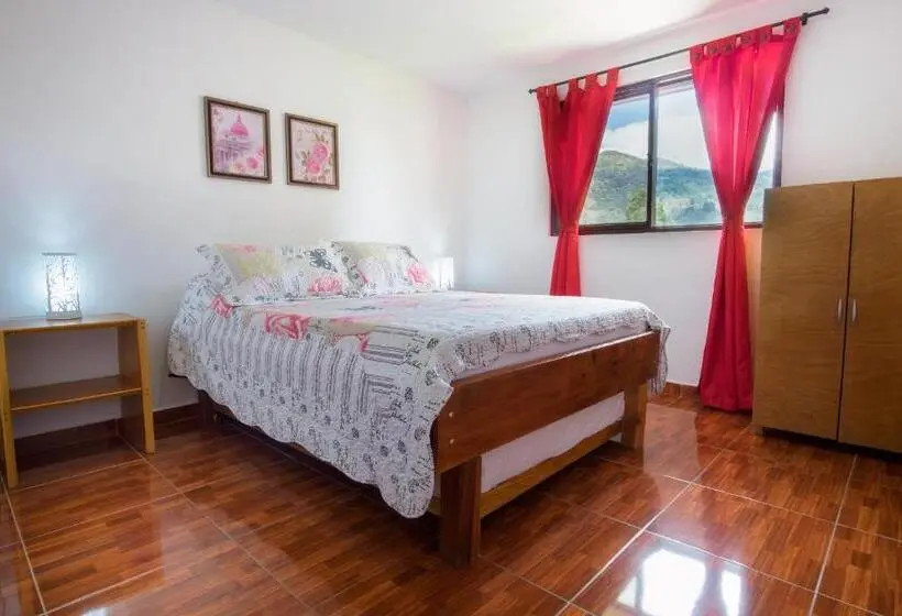 اتاق استاندارد با چشمانداز کوهستان, Hospedaje Vista Hermosa Salento