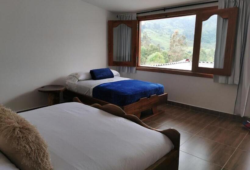 패밀리 룸 산 전망, Hospedaje Vista Hermosa Salento
