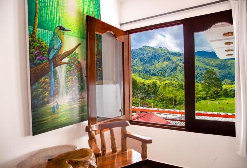 带按摩浴盆的套房, Hospedaje Vista Hermosa Salento