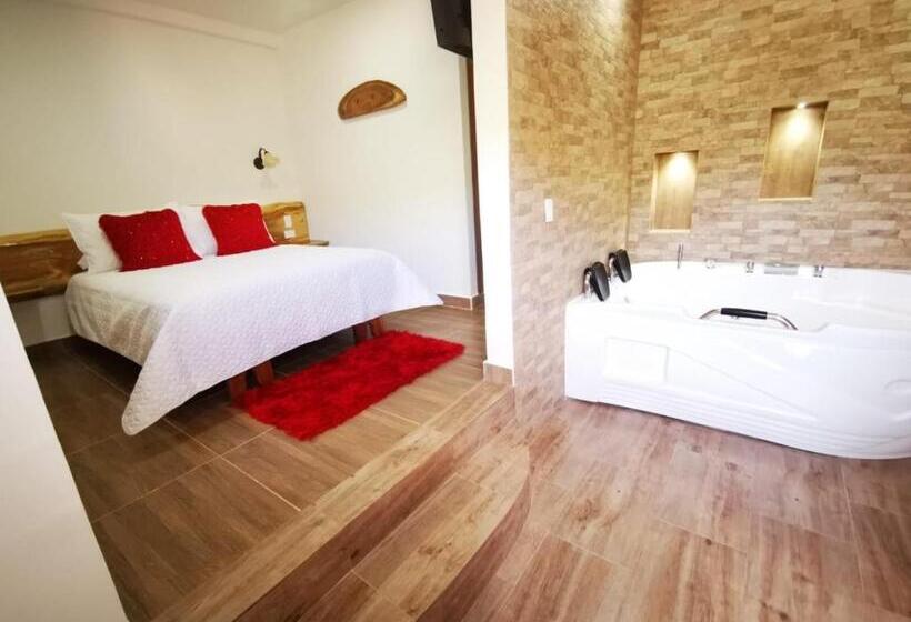 带按摩浴盆的套房, Hospedaje Vista Hermosa Salento