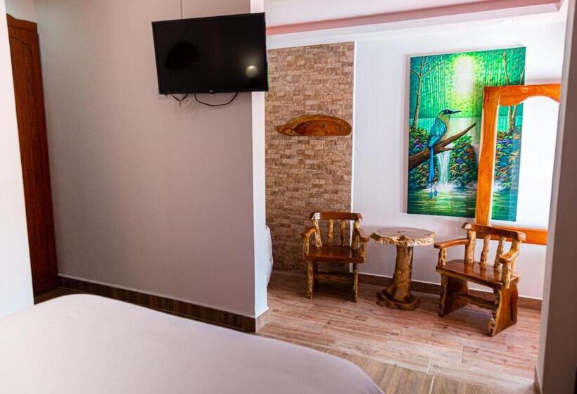 带按摩浴盆的套房, Hospedaje Vista Hermosa Salento