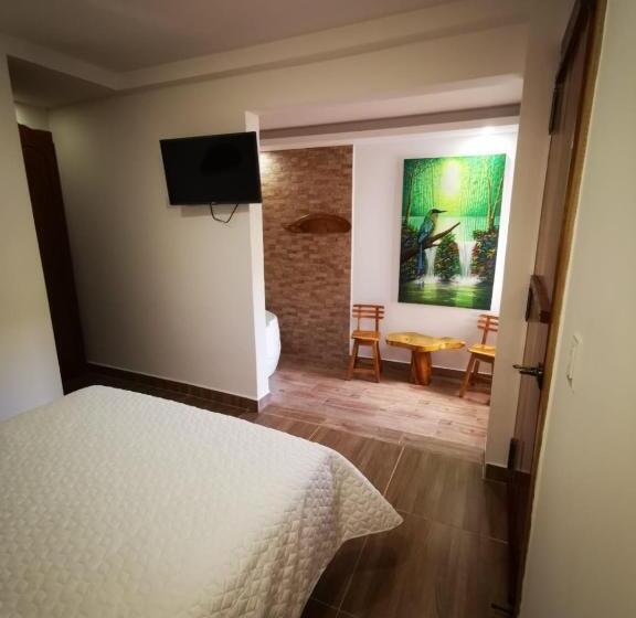 带按摩浴盆的套房, Hospedaje Vista Hermosa Salento