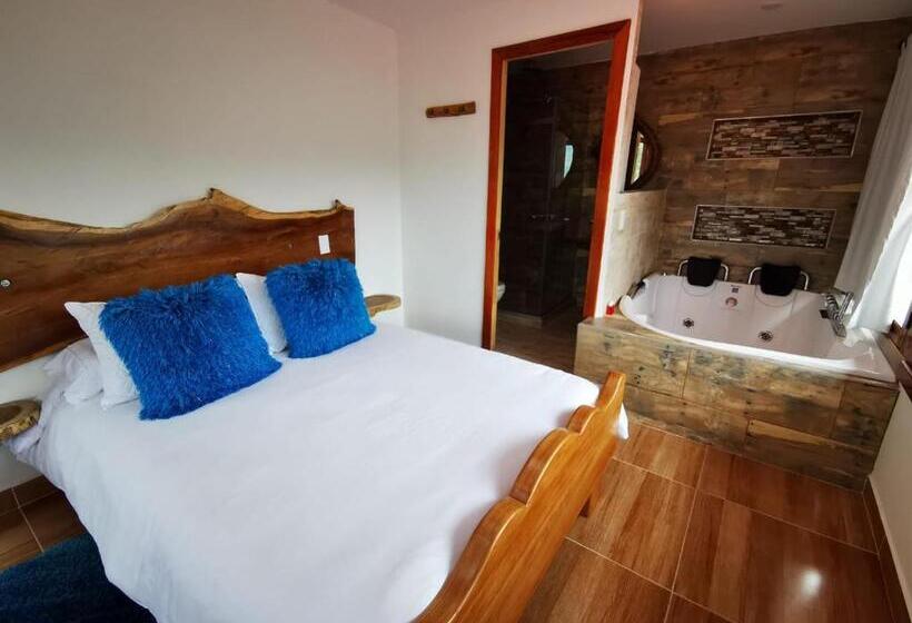 标准间带漩涡浴缸, Hospedaje Vista Hermosa Salento