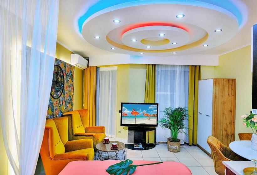 带1个卧室的高级公寓, Vintiamo Apartmanok