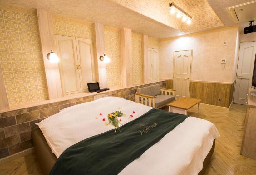 キングサイズベッドのデラックスルーム, ホテル アンジュエトワール 堺   Adult Only