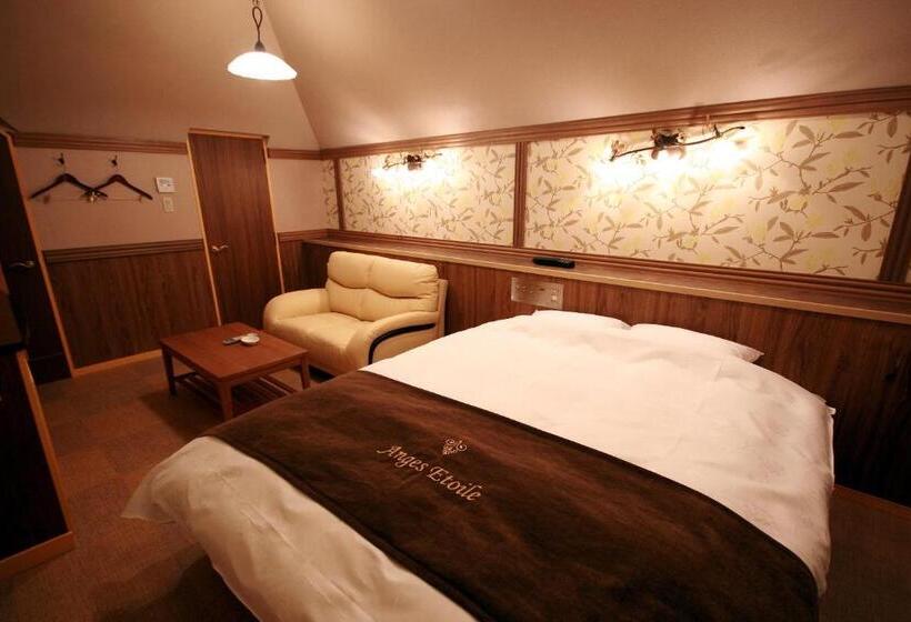 キングサイズベッドのデラックスルーム, ホテル アンジュエトワール 堺   Adult Only