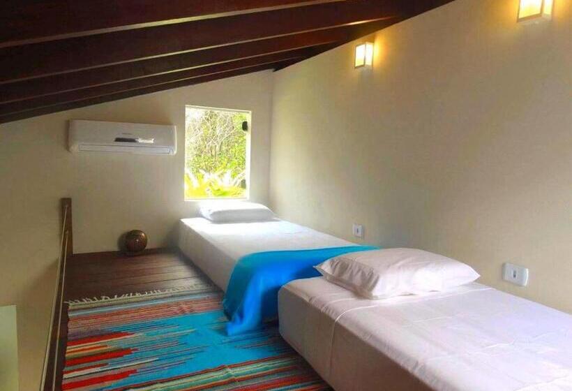 Suíte Deluxe Cama King, Pousada Mahat