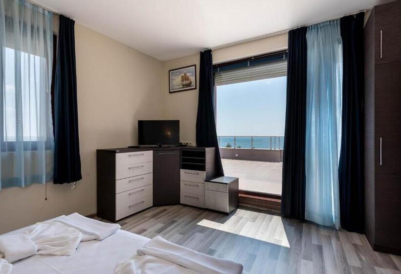 침실 1개 디럭스 아파트, 1 St Line Izvora Sea View Apartments On Golden Sands