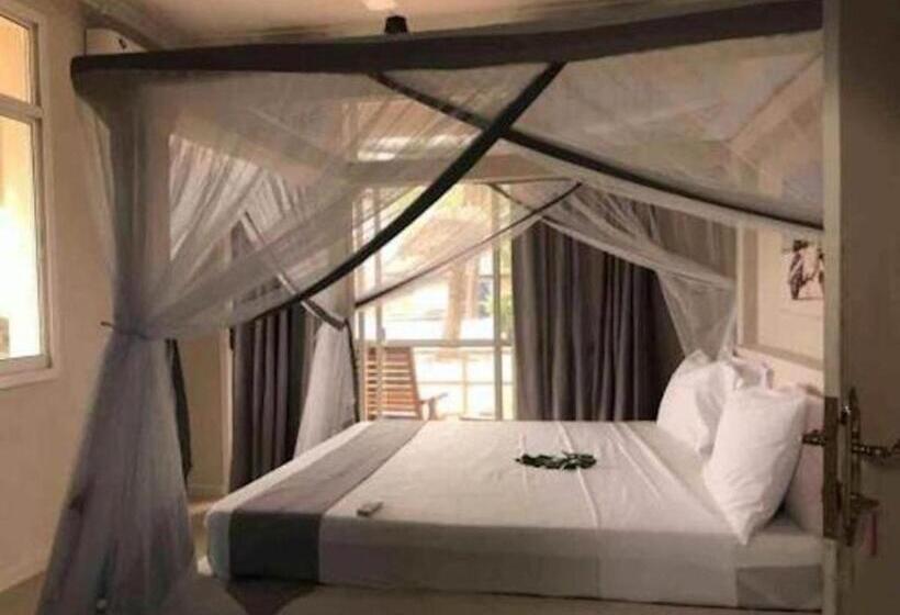 דירת 2 חדרי שינה עם נוף לבריכה, Paje Beach Apartments &