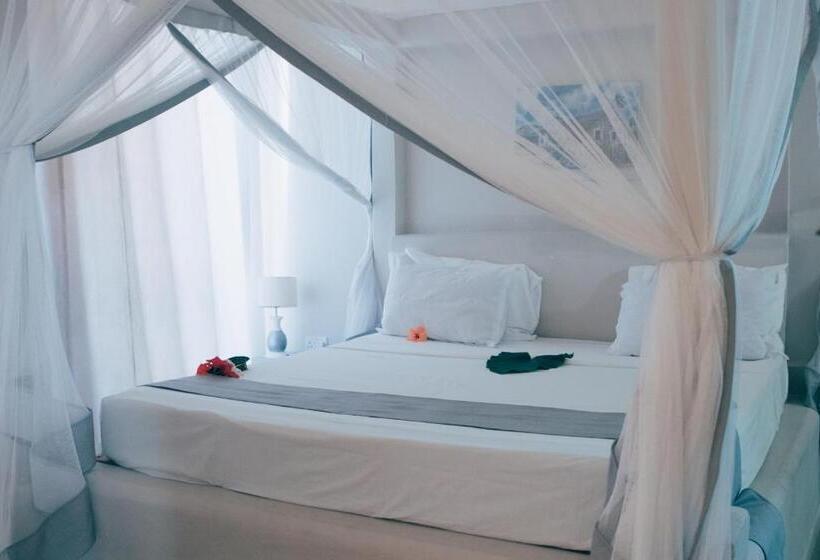 침실 1개 풀장 전망 아파트, Paje Beach Apartments &