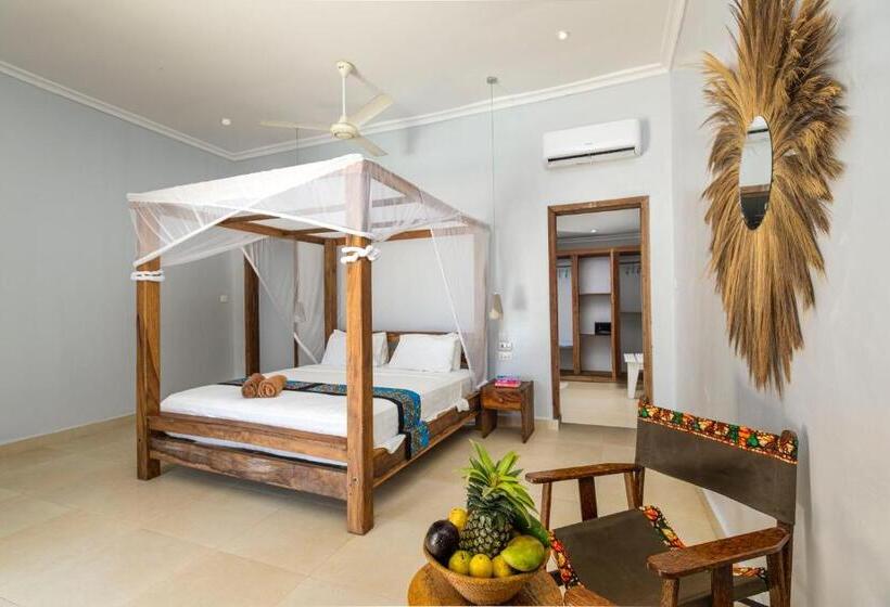 חדר דלוקס, Paje Beach Apartments &