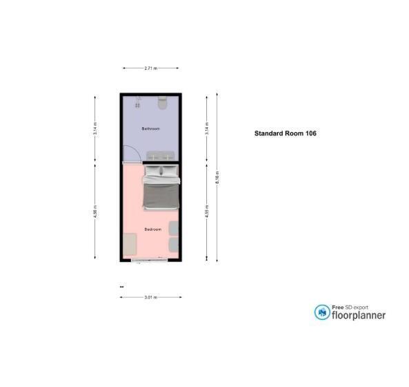 スタンダードルーム, Paje Beach Apartments &