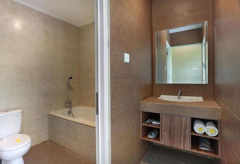 ファミリースイートの２ベッドルーム, Askara Canggu Townhouse