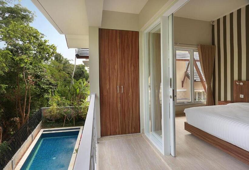 2 베드룸 패밀리 스위트, Askara Canggu Townhouse