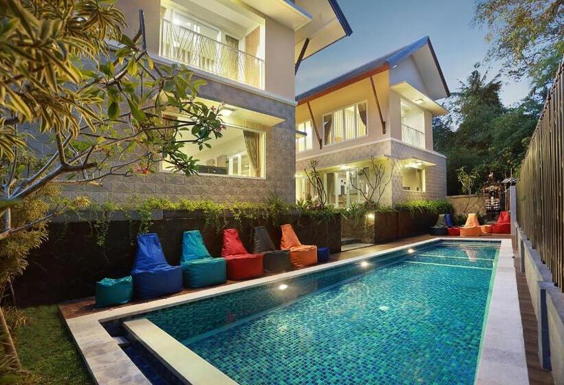 ファミリースイートの２ベッドルーム, Askara Canggu Townhouse