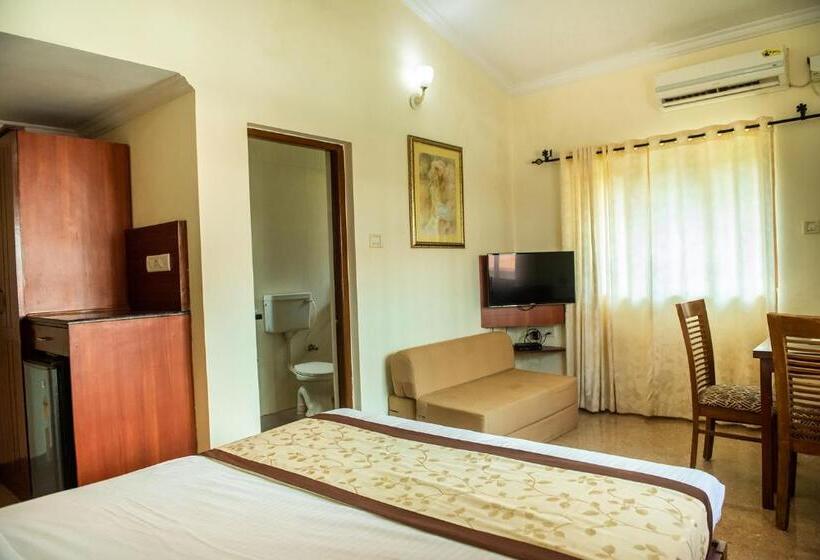 디럭스 룸 킹사이즈 침대, Maitri Sweet Living