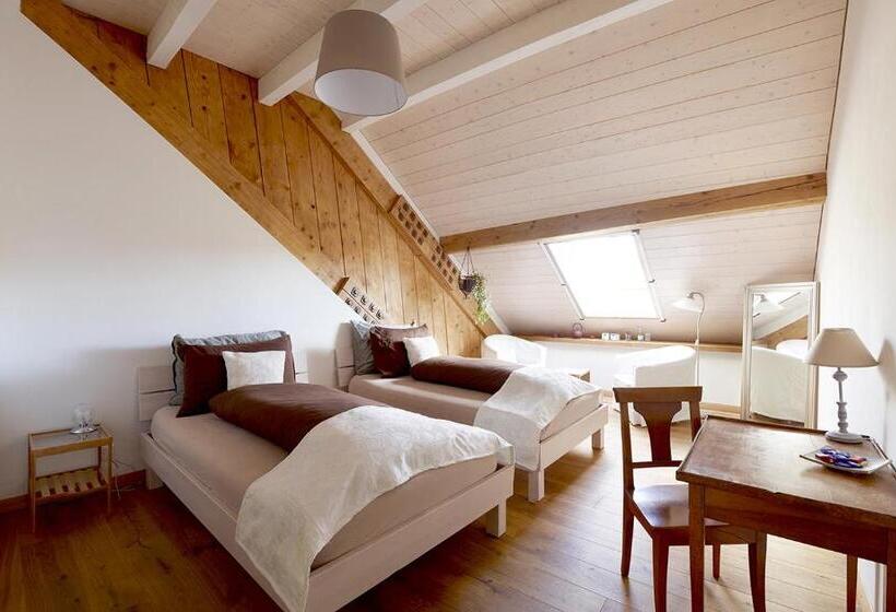 Standardzimmer mit Gartenblick, La Commanderie