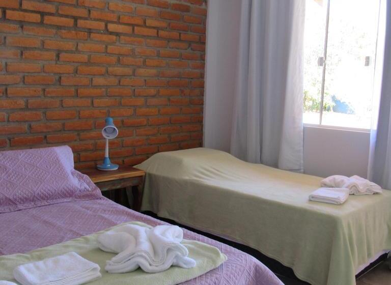 プールの見えるスタンダードトリプルルーム, Chacara Manaca Da Serra