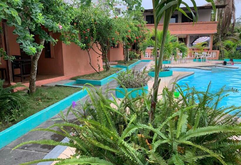 Апартаменты 1 Спальня Вид на Бассейн, Cabañas Ecologicas Cayapas