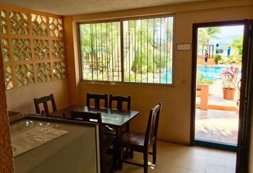 1 Schlafzimmer Apartment Poolblick, Cabañas Ecologicas Cayapas