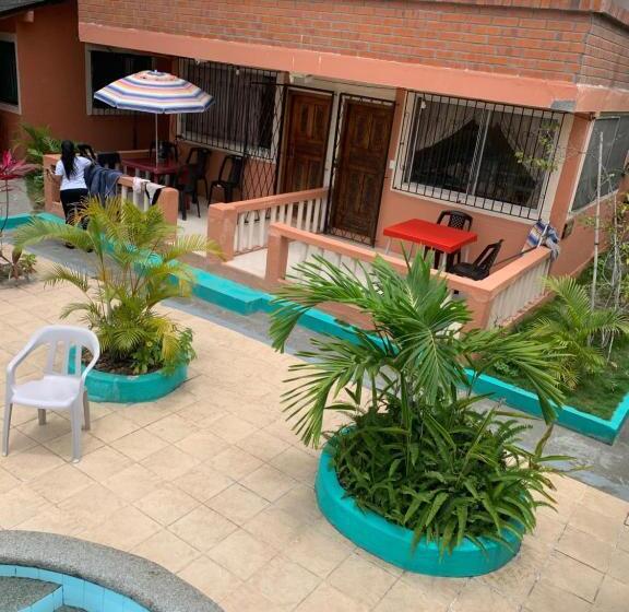 1 Schlafzimmer Apartment Poolblick, Cabañas Ecologicas Cayapas