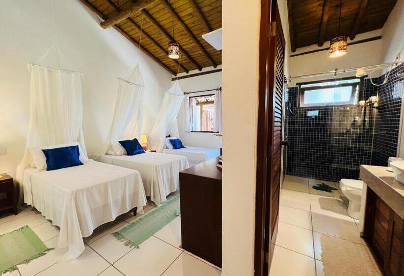 Quarto Triplo Estandar, Pousada Pandoro