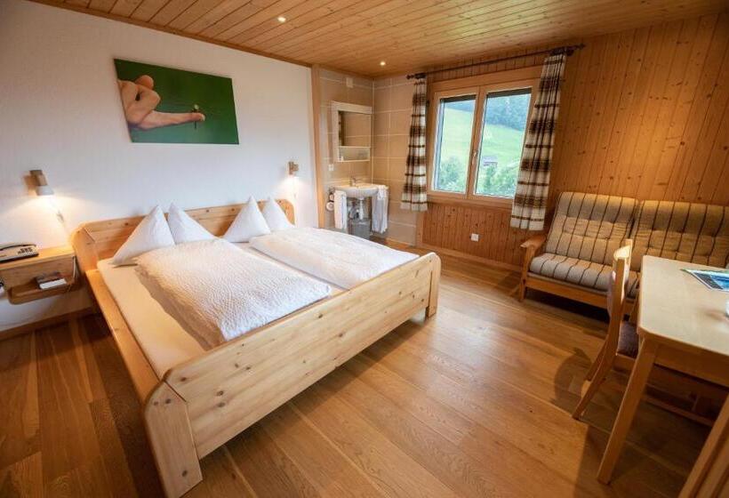 غرفة قياسية حمام مشترك, Sonnmatt Bergpension & Gesundheitszentrum