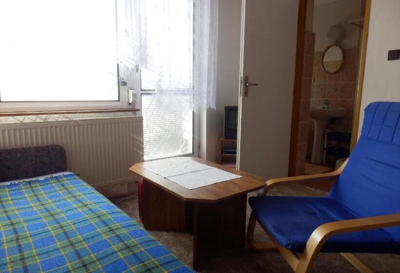 Lakosztály Erkéllyel, Guest House Krahulec