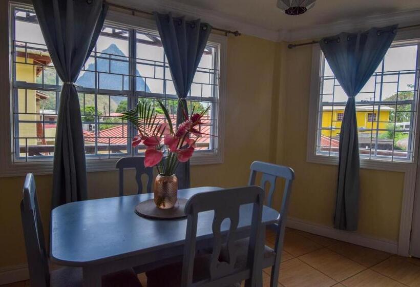 آپارتمان 1 خوابه با چشمانداز دریا, Sea Piton View Apartment Location, Convenience, Modern Living